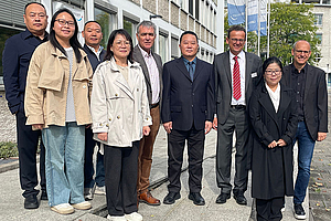 Foto der chinesischen Delegation, die zu Gast beim LWV Hessen war.  Foto: LWV-Pressestelle