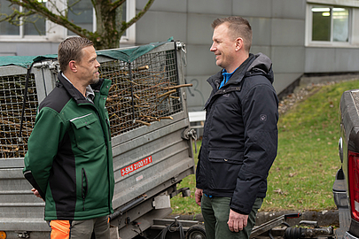 Simon Schmidthöfer (links) und Stephan Waßmuth Simon Schmidthöfer (links) und Stephan Waßmuth